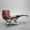 Ashton Pebble Grain 19 XX, Sandblasted Panel Estate Briar Pipe [SOLD OUT] - Image 4