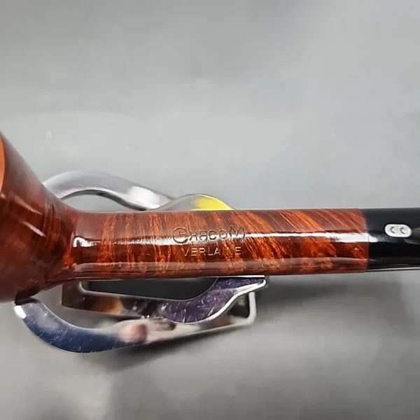 Chacom Verlaine 898 Smooth Canadian Estate Briar Pipe, Unsmoked [SOLD OUT] - Image 4