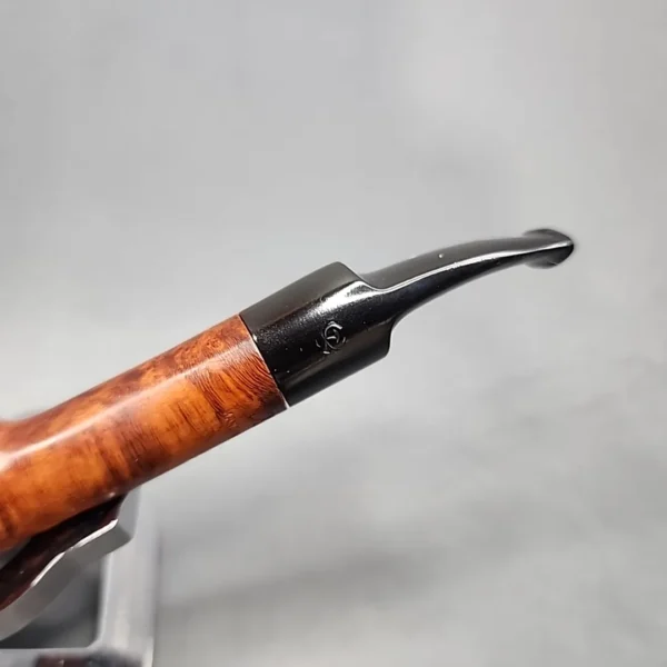 Karl Erik 2 Partially Rusticated Bent Volcano Estate Briar Pipe [SOLD OUT] - Image 4