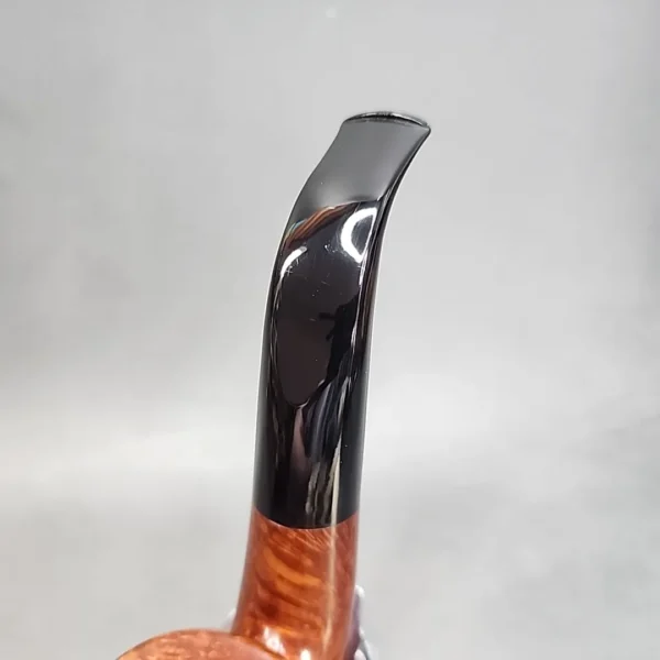 Clarence Mickles Smooth Bent Rhodesian Estate Briar Pipe, Handmade [SOLD OUT] - Image 5