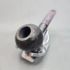 Sean Reum Black Sandblasted Acorn Handmade Briar Pipe, New - Image 5