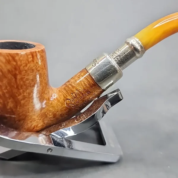 Peterson Amber Spigot 65, Smooth Bent Billiard Estate Briar Pipe, Unsmoked [SOLD OUT] - Image 5