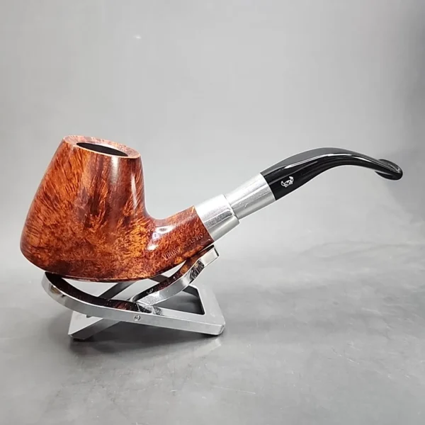 Viking Classic Smooth Bent Danish Volcano Estate Briar Pipe, Unsmoked [SOLD OUT] - Image 5
