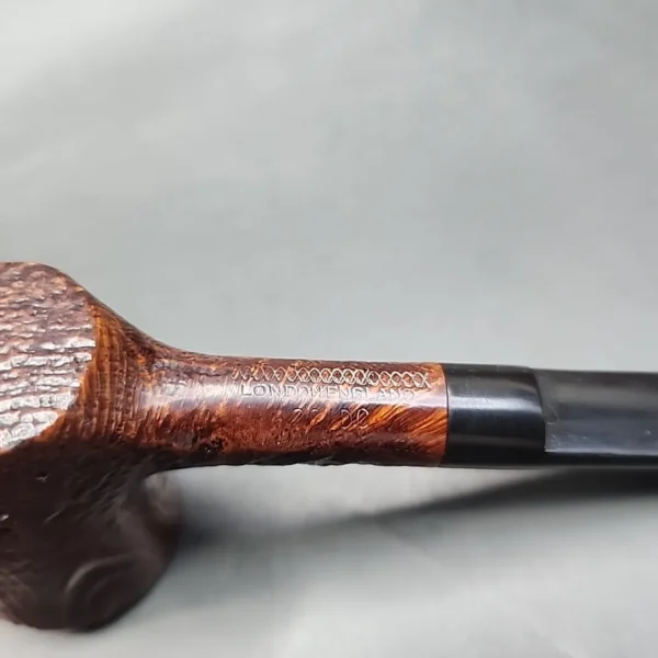 Charatans Make 281, Sandblasted Straight Dublin Estate Briar Pipe [SOLD OUT] - Image 5