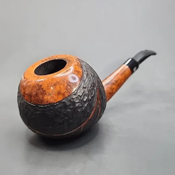 Bjarne Handmade Magnum Bent Apple Estate Briar Pipe, Unsmoked [SOLD OUT] - Image 5