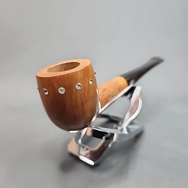 Mastercraft Handmade Smooth Straight Billiard Estate Briar Pipe, Unsmoked - Image 5