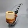 Jumbo Antique Block Meerschaum Kalmasch Estate Pipe - Image 5