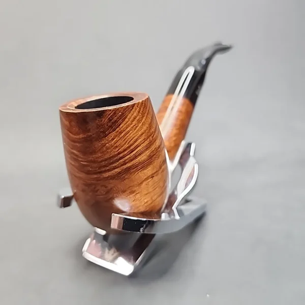 Viking Classic Smooth Bent Brandy Estate Briar Pipe, Unsmoked [SOLD OUT] - Image 6