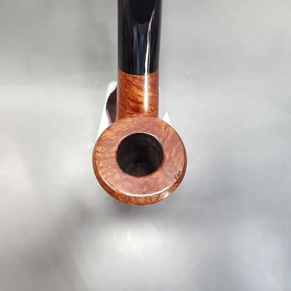 Clarence Mickles Smooth Bent Rhodesian Estate Briar Pipe, Handmade [SOLD OUT] - Image 6