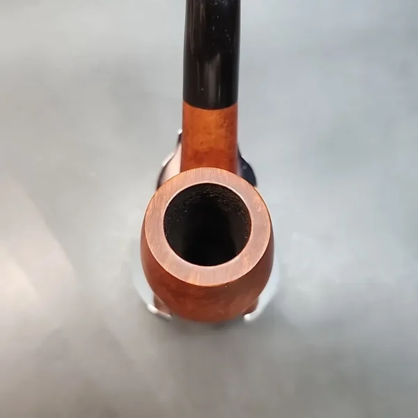 Barontini Amaretto Smooth Bent Billiard Estate Briar Pipe, Italian Estates [SOLD OUT] - Image 6