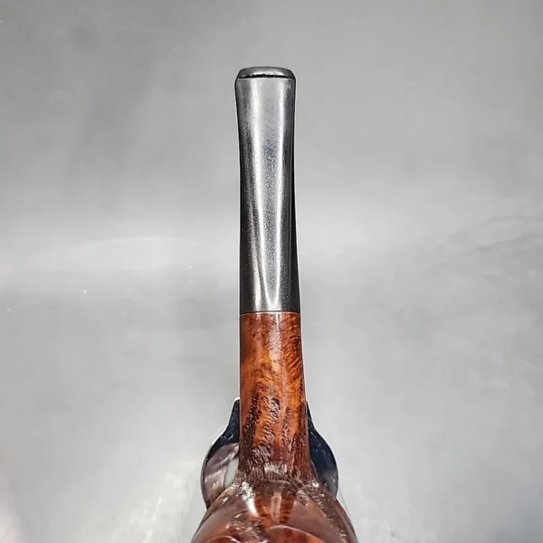 Custombilt Partially Rusticated Straight Pot Estate Briar Pipe [SOLD OUT] - Image 6