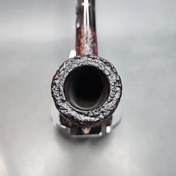 Caminetto Business 109, Rusticated Straight Brandy Estate Briar Pipe [SOLD OUT] - Image 6