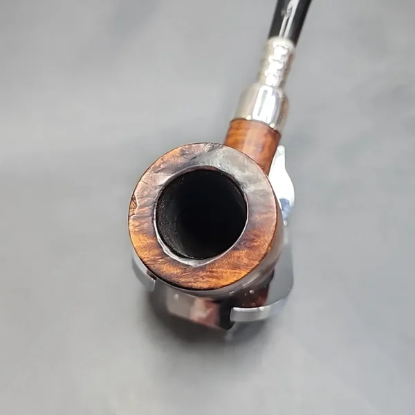 L. Wood (Les Wood, of Ferndown) Smooth Straight Billiard Spigot Estate Briar Pipe [SOLD OUT] - Image 6