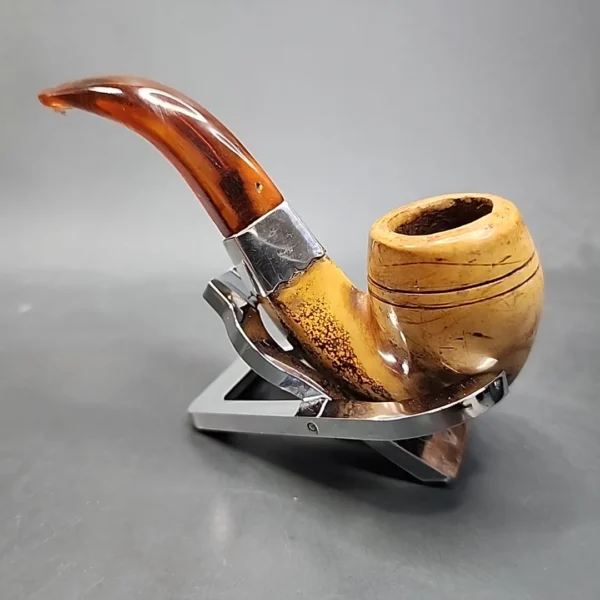 Antique Oom Paul Block Meerschaum Pipe [SOLD OUT] - Image 6