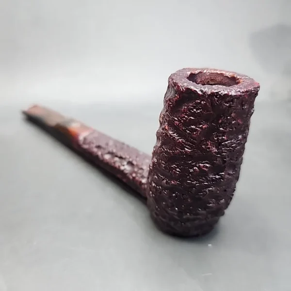 Unsmoked Preben Holm Wengholt Rusticated Stack Billiard Estate Briar Pipe [SOLD OUT] - Image 6