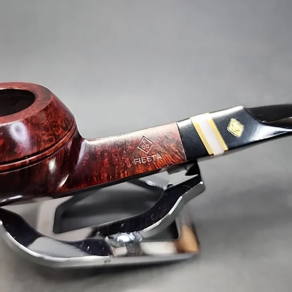 BBB Fiesta 420, Smooth Bent Bulldog Estate Briar Pipe, Unsmoked [SOLD OUT] - Image 6