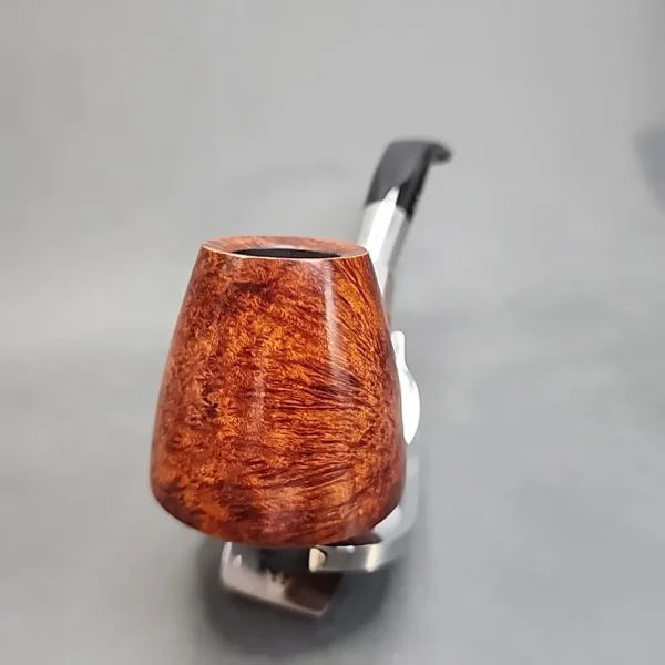 Viking Classic Smooth Bent Danish Volcano Estate Briar Pipe, Unsmoked [SOLD OUT] - Image 6