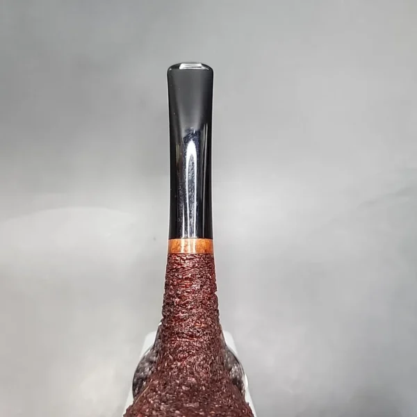Pipe Tristan Rusticated Shape 55 Handmade Briar Pipe, France [SOLD OUT] - Image 6