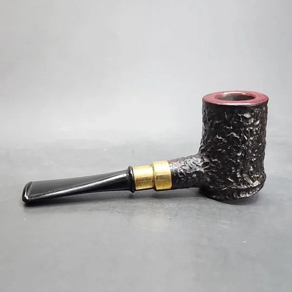 Karim Rusticated Poker Handmade Briar Pipe, New - Image 6