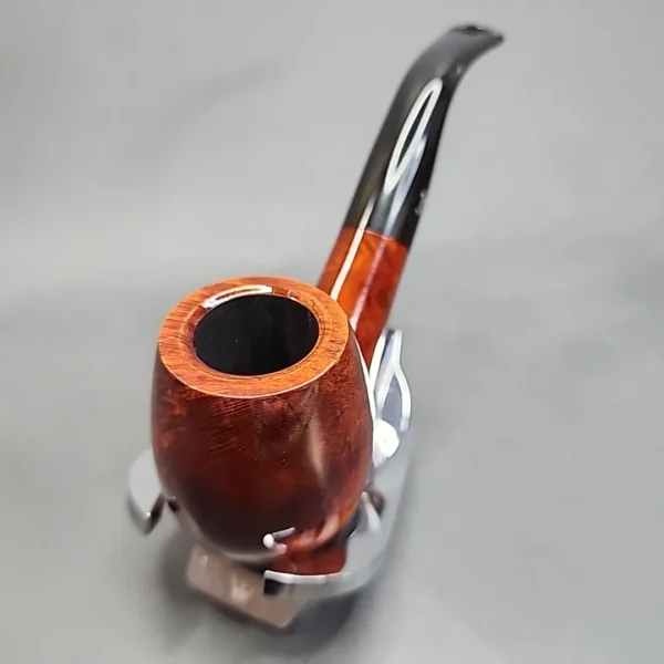 Viking Classic Smooth Bent Brandy Estate Briar Pipe, Unsmoked [SOLD OUT] - Image 6