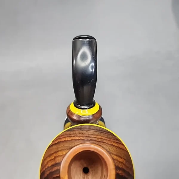 Karim Smooth Calabash Handmade Briar Pipe, New [SOLD OUT] - Image 6