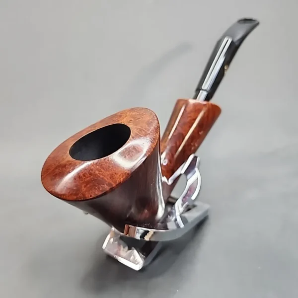 Ascorti Smooth Bent Dublin Estate Briar Pipe, Unsmoked [SOLD OUT] - Image 6