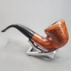 Clarence Mickles Smooth Bent Rhodesian Estate Briar Pipe, Handmade [SOLD OUT] - Image 7
