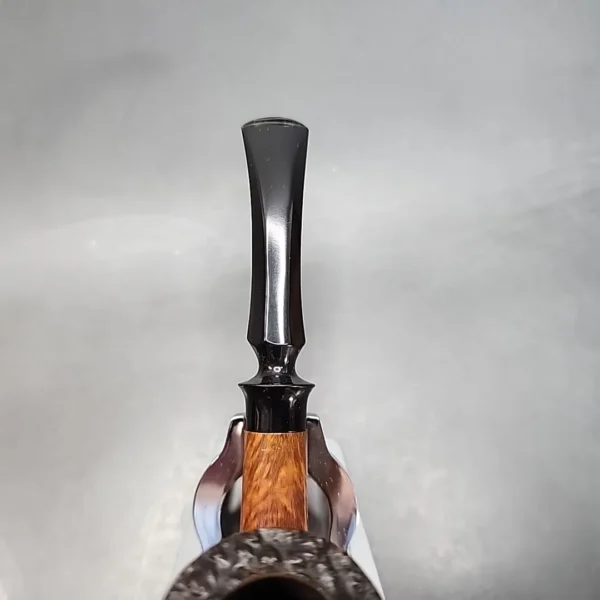 Pipe Dan by Celius,1966, Smooth Bent Pickaxe Estate Briar Pipe, Handmade, Danish Estates - Image 7