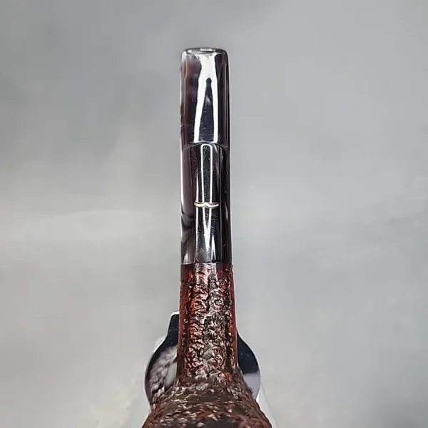 Caminetto Business 109, Rusticated Straight Brandy Estate Briar Pipe [SOLD OUT] - Image 7