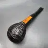 Baraccini Rusticated Straight Apple Estate Briar Pipe, Unsmoked [SOLD OUT] - Image 7