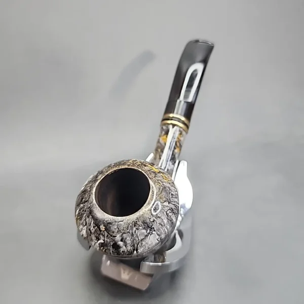 Chacom Manet Smooth Bent Rhodesian Estate Briar Pipe [SOLD OUT] - Image 7
