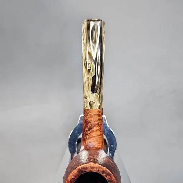 Sean Reum Signature Eggshell Bent Egg Briar Pipe, New - Image 7
