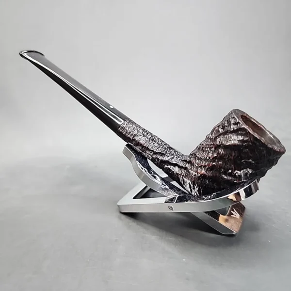 1949 Dunhill Shell 104, Patent Era Sandblasted Estate Briar Pipe [SOLD OUT] - Image 7