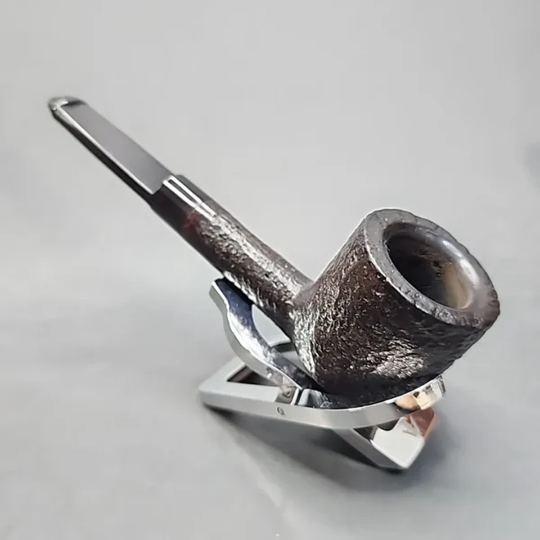 Pre-Republic Peterson's Flat Grip Sandblasted Estate Briar Pipe, Ii - Image 5