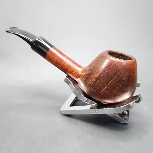 Karl Erik 2 Partially Rusticated Bent Volcano Estate Briar Pipe [SOLD OUT] - Image 7