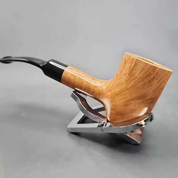 Roma Smooth Slightly Bent Poker Estate Briar Pipe, Unsmoked [SOLD OUT] - Image 8
