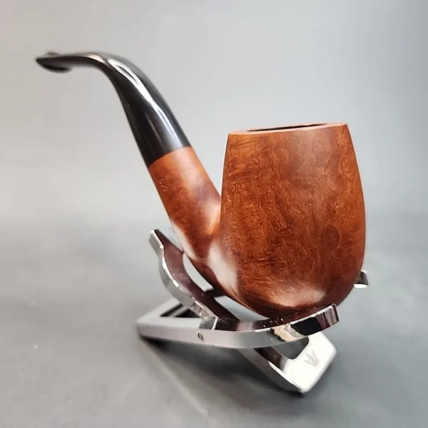 Barontini Amaretto Smooth Bent Billiard Estate Briar Pipe, Italian Estates [SOLD OUT] - Image 8