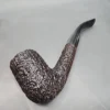 Ferndown Bark Rusticated Bent Billiard Estate Briar Pipe - Image 8