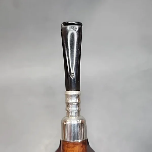 L. Wood (Les Wood, of Ferndown) Smooth Straight Billiard Spigot Estate Briar Pipe [SOLD OUT] - Image 8