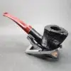 Sean Reum Pipes Sandblasted Paneled Dublin Handmade Briar Pipe, New - Image 8