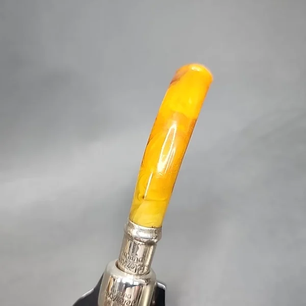 Peterson Amber Spigot 65, Smooth Bent Billiard Estate Briar Pipe, Unsmoked [SOLD OUT] - Image 8