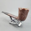 Primo Flammee Sand 1, Sandblasted Dublin Estate Briar Pipe, Italy [SOLD OUT] - Image 8