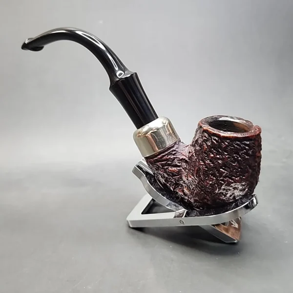 Peterson System Standard 312, Rusticated Estate Briar Pipe - Image 8