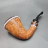 Karim Smooth Calabash Handmade Briar Pipe, New [SOLD OUT] - Image 8