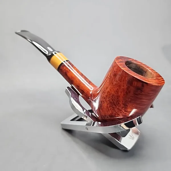 Chacom Canaries Smooth Bent Billiard Estate Briar Pipe [SOLD OUT] - Image 8