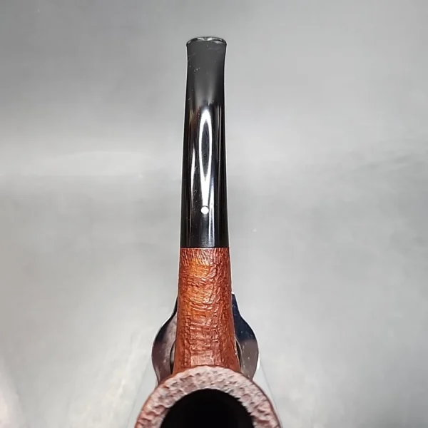 1964 Dunhill Tanshell 120 FT, 4T Sandblasted Bent Billiard Estate Briar Pipe, 6mm [SOLD OUT] - Image 8