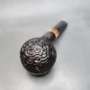 Karim Rusticated Small Straight Apple Briar Pipe, New - Image 8