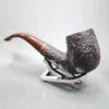 Ferndown Bark 3 Star, Les Wood Bent Billiard Estate Briar Pipe [SOLD OUT] - Image 8