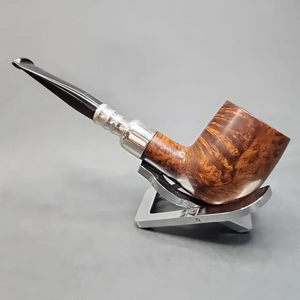 L. Wood (Les Wood, of Ferndown) Smooth Straight Billiard Spigot Estate Briar Pipe [SOLD OUT] - Image 9