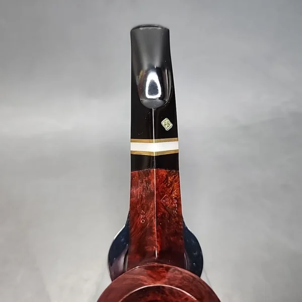 BBB Fiesta 420, Smooth Bent Bulldog Estate Briar Pipe, Unsmoked [SOLD OUT] - Image 9
